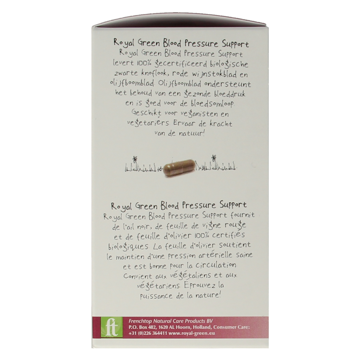 Royal Green Blood pressure support bio 60.00 Vegetarische capsules