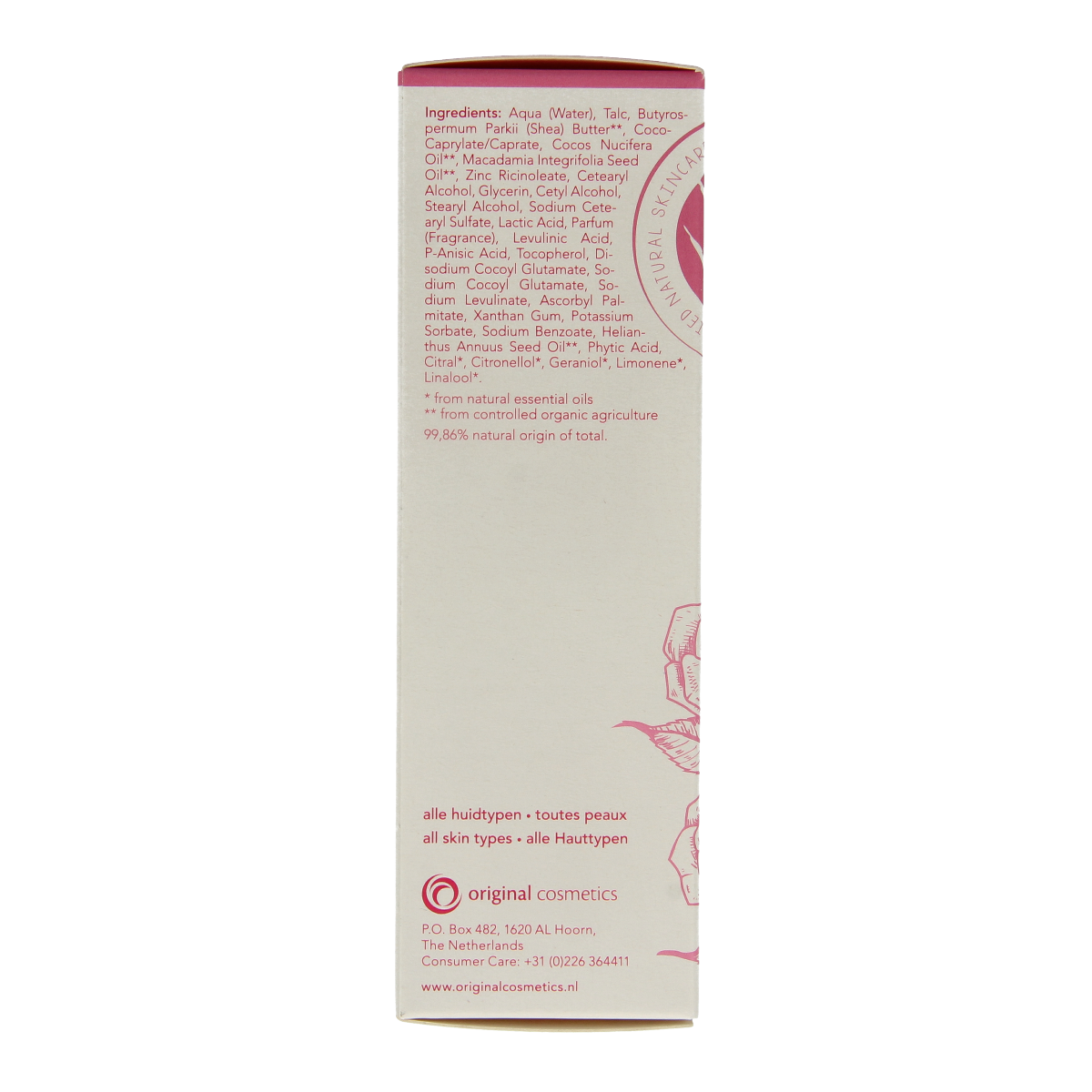 Earth Line Long lasting deodorant rose 50.00 Milliliter