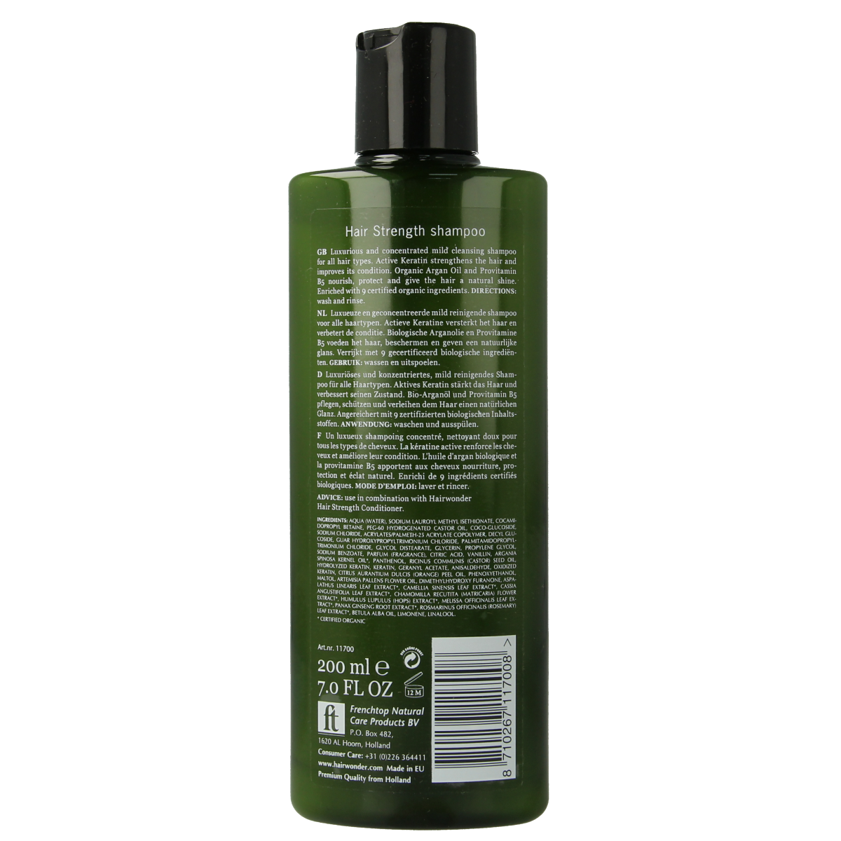 Hairwonder Hair strength shampoo 200.00 Milliliter