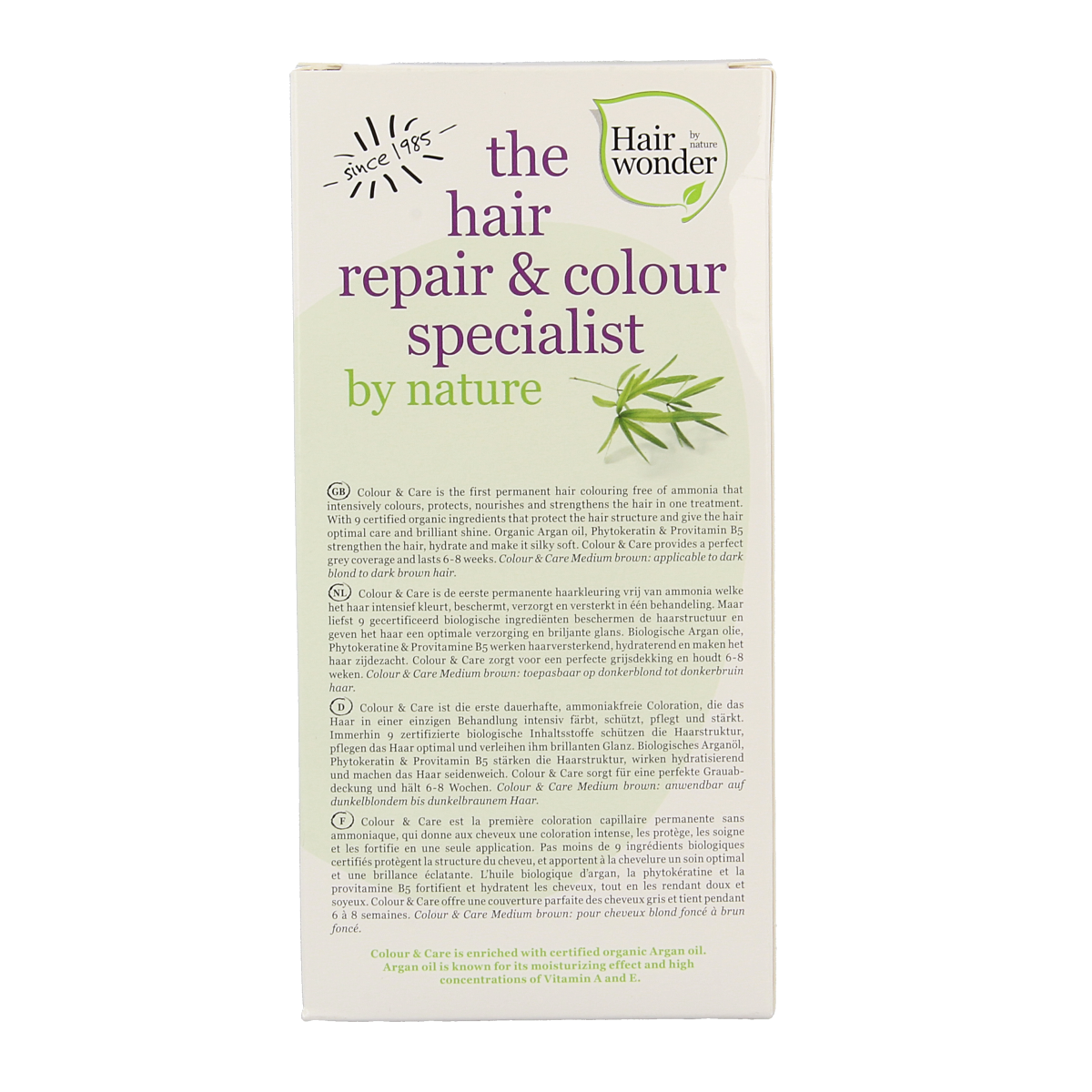 Hairwonder Colour & Care 4 medium brown 100.00 Milliliter