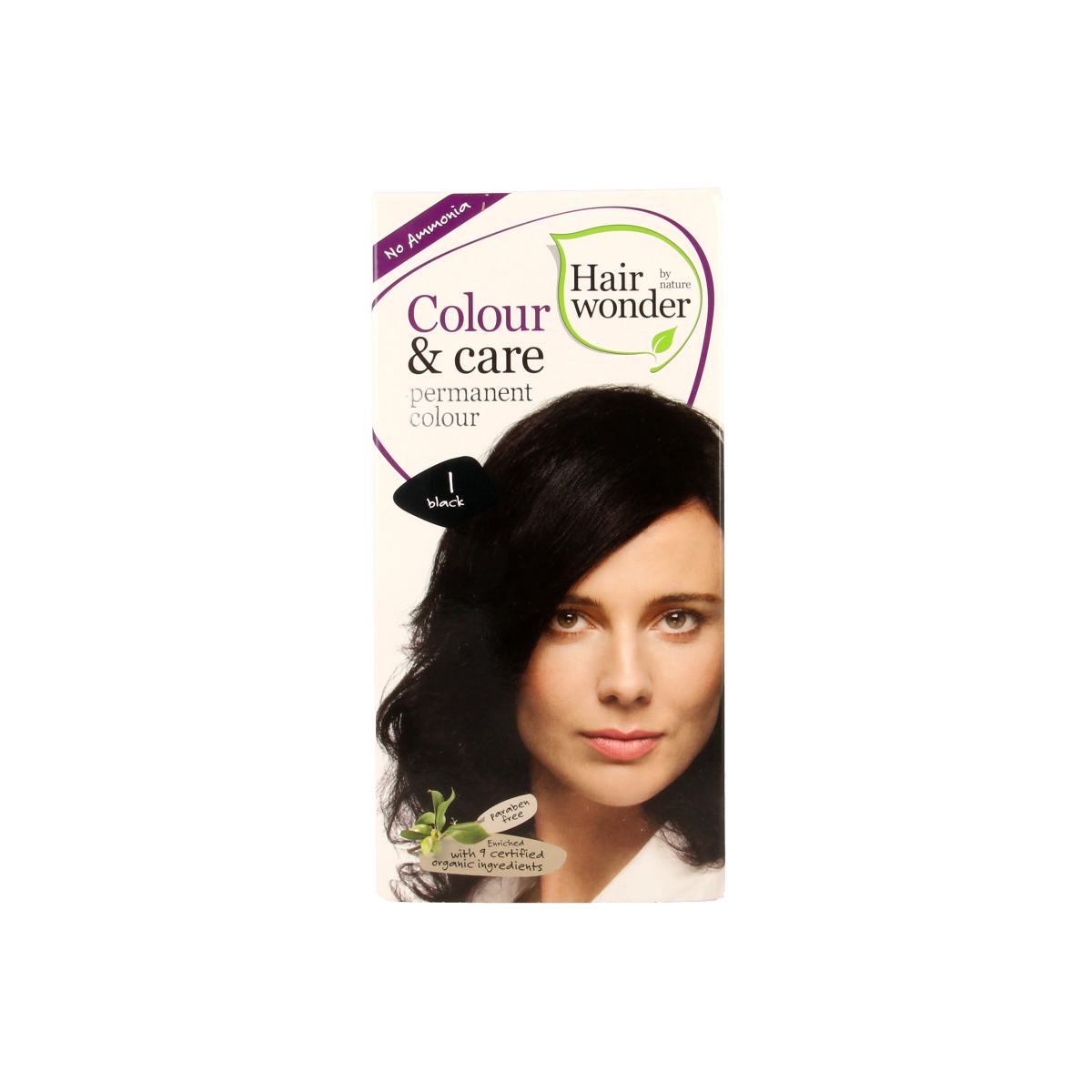 Hairwonder Colour & Care 1 black 100.00 Milliliter