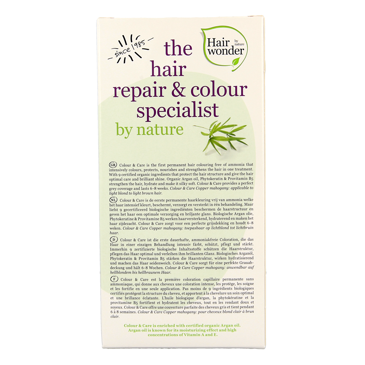 Hairwonder Colour & Care dark copper mahogany 6.45 100.00 Milliliter