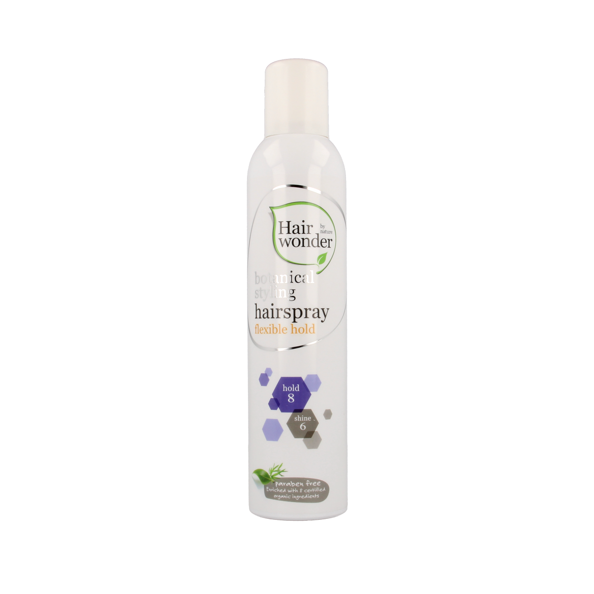 Hairwonder Botanical styling hairspray flexible hold 300.00 Milliliter