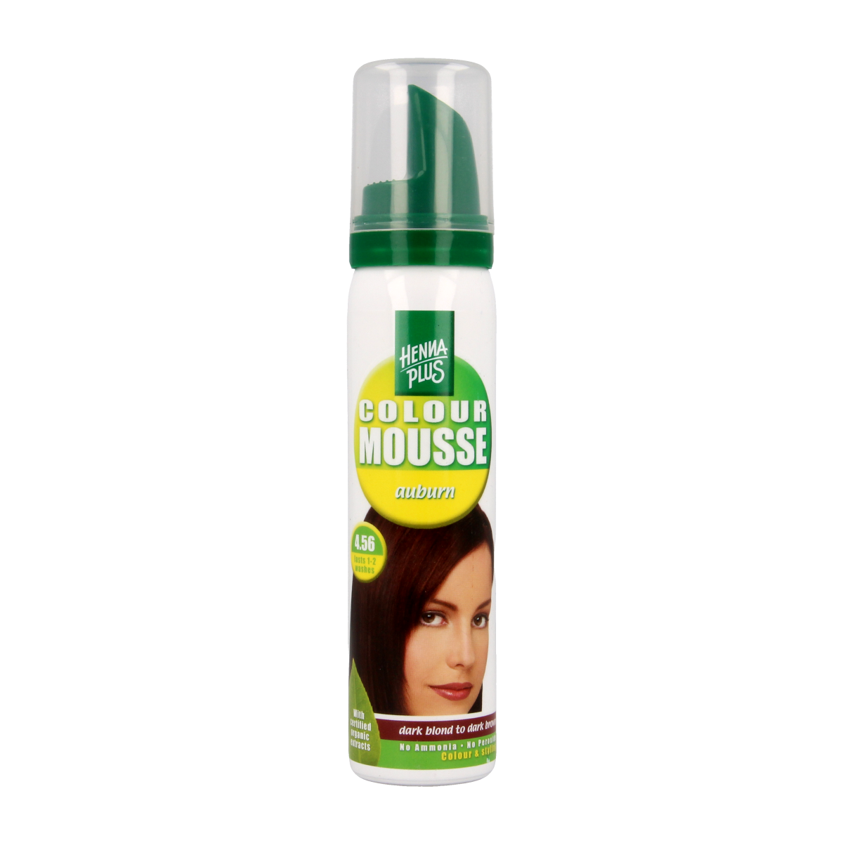 Henna Plus Colour mousse 4.56 auburn 75.00 Milliliter