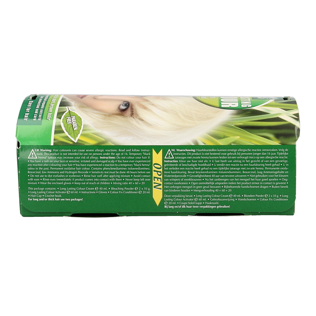 Henna Plus Long lasting colour 00 blonde coupe soleil 140.00 Milliliter