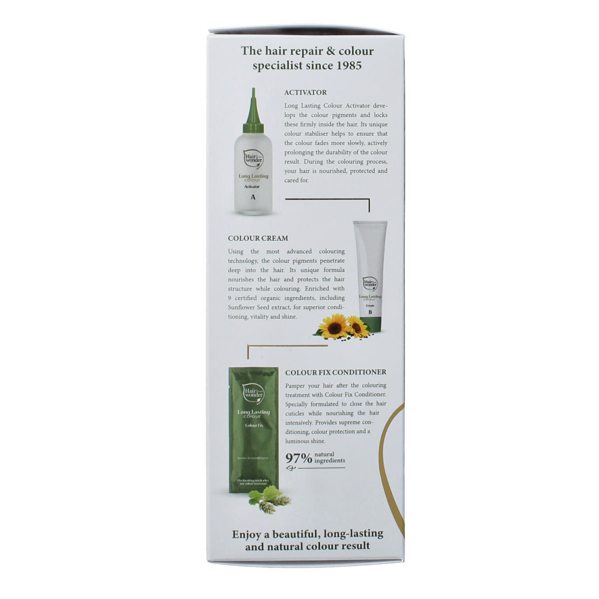 Henna Plus Long lasting colour 7.3 medium golden blond 100.00 Milliliter