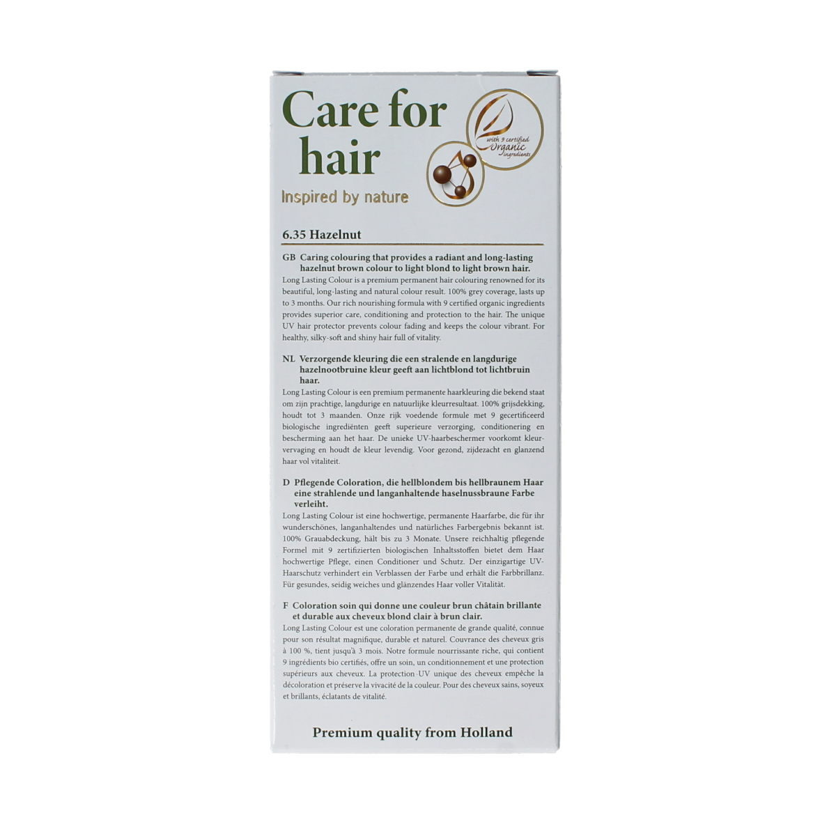 Henna Plus Long lasting colour 6.35 hazelnut 100.00 Milliliter