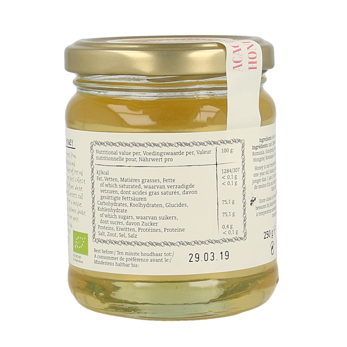 Royal Green Acacia honey bio 250.00 Gram