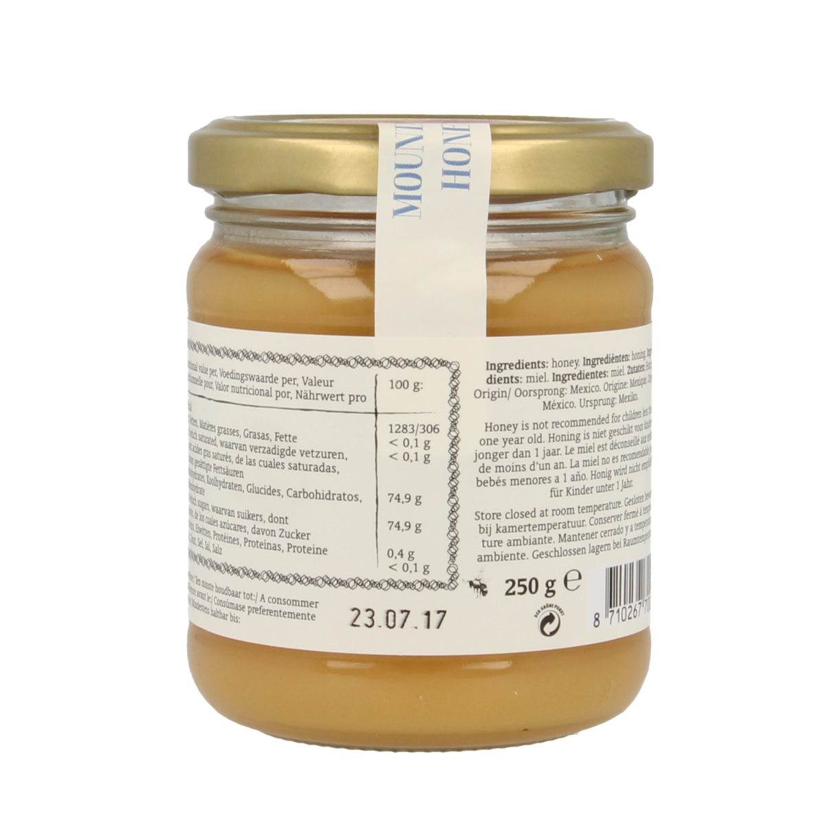 Royal Green Mountain honey bio 250.00 Gram