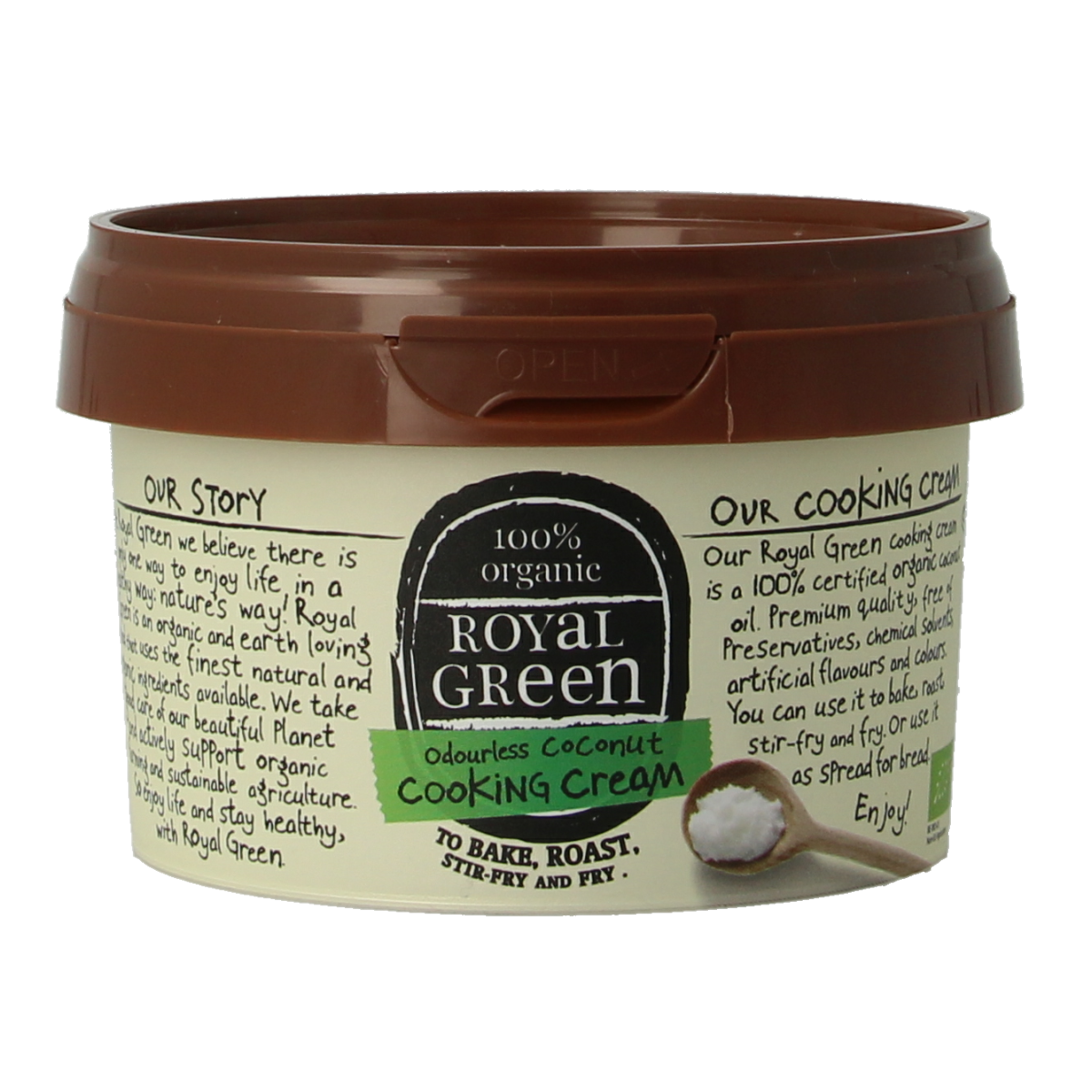 Royal Green Kokos cooking cream odourless bio 250.00 Milliliter