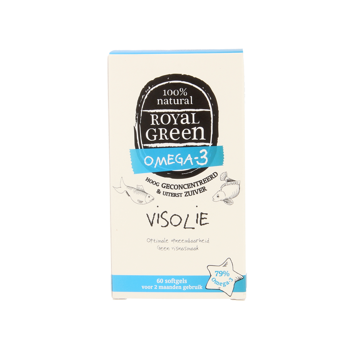 Royal Green Omega 3 visolie 60.00 Softgels
