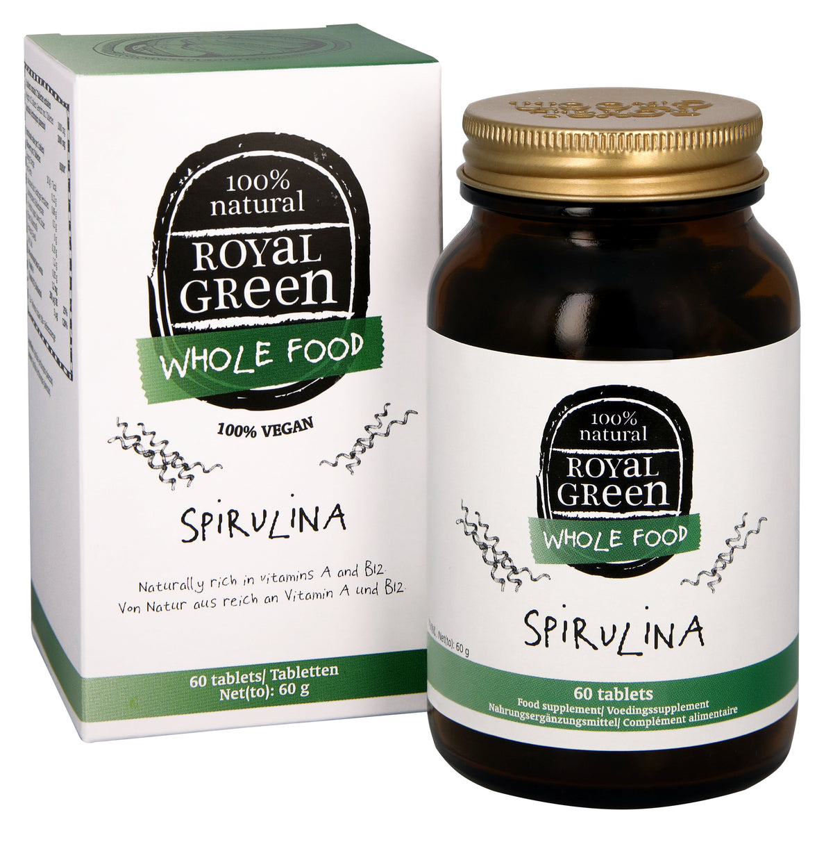 Royal Green Spirulina bio  60.00 Tabletten