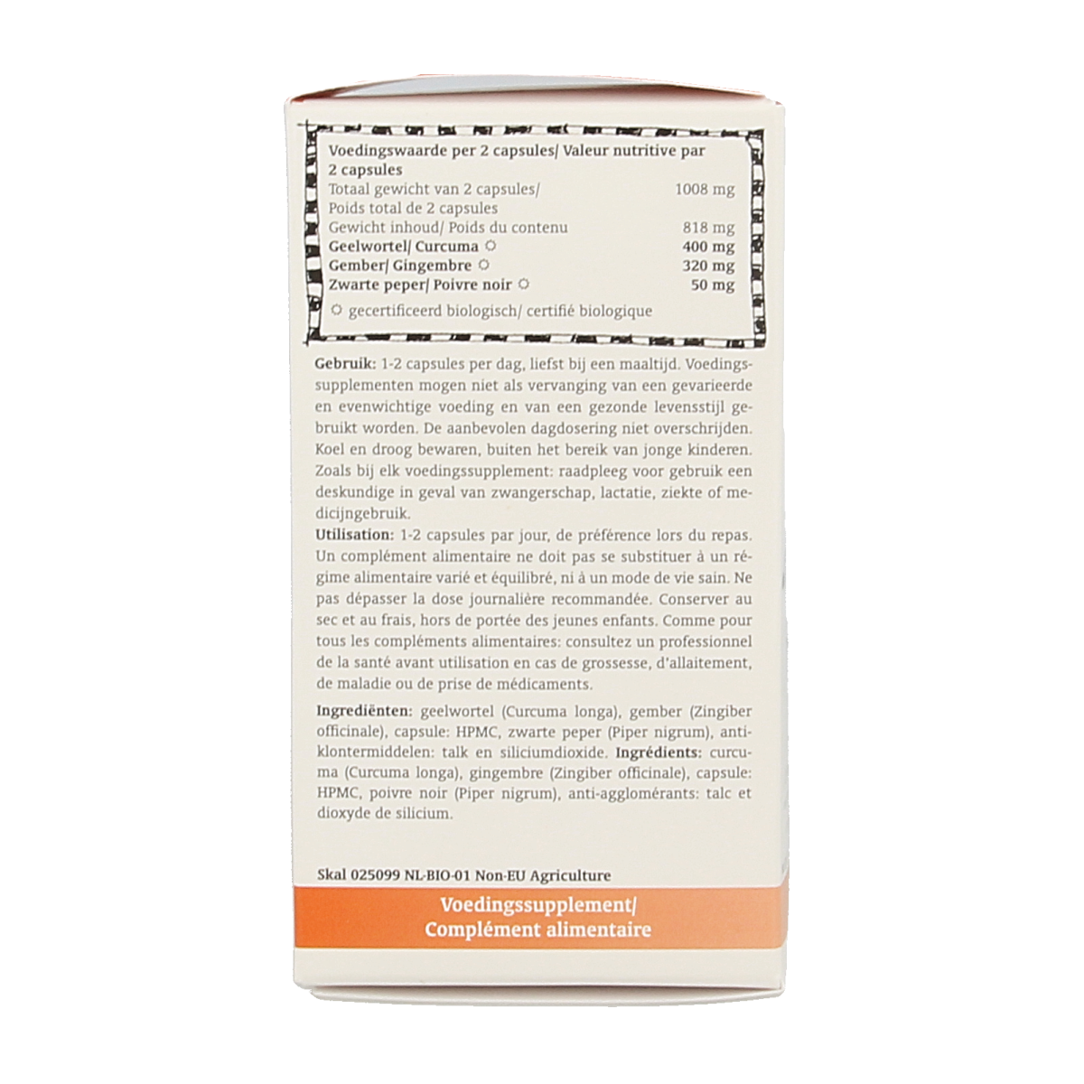 Royal Green Turmeric complex bio 60.00 Vegetarische capsules
