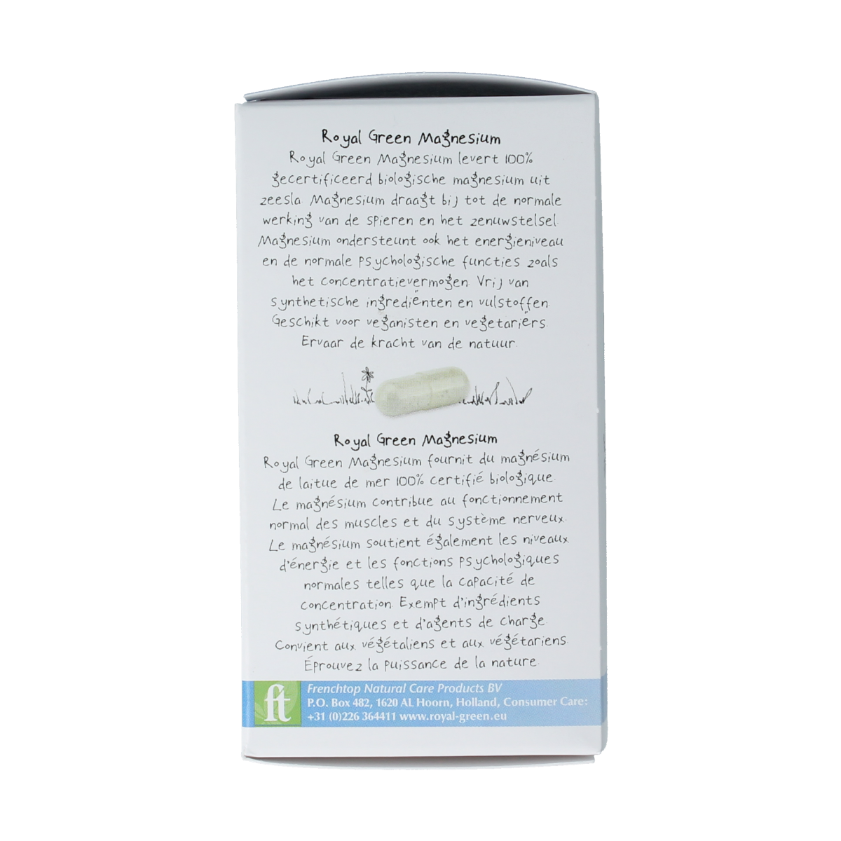 Royal Green Magnesium bio 60.00 Vegetarische capsules