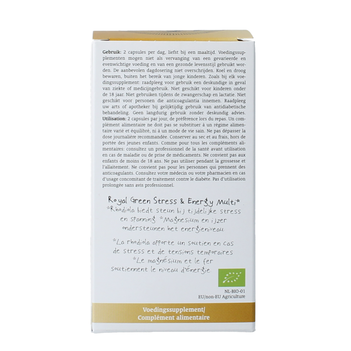 Royal Green Stress & energy multi bio 60.00 Vegetarische capsules