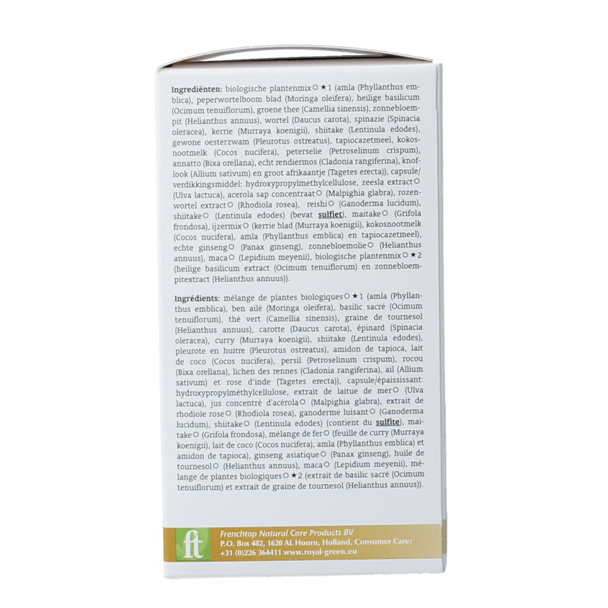 Royal Green Stress & energy multi bio 60.00 Vegetarische capsules