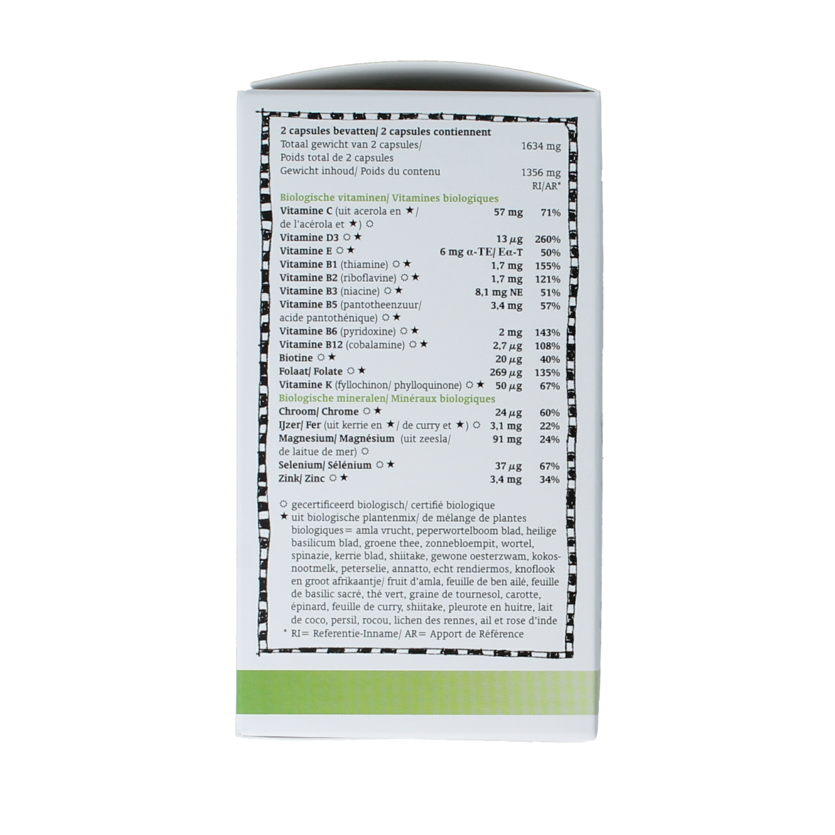 Royal Green Multi bio 60.00 Vegetarische capsules