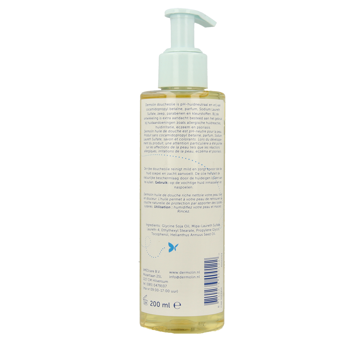 Dermolin Doucheolie 200.00 Milliliter