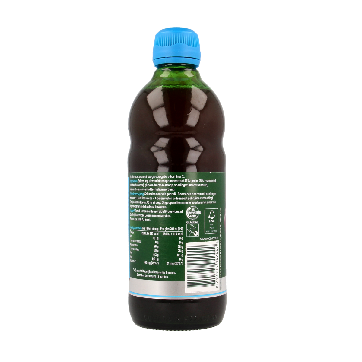 Roosvicee Fruitkracht pruimen 500.00 Milliliter