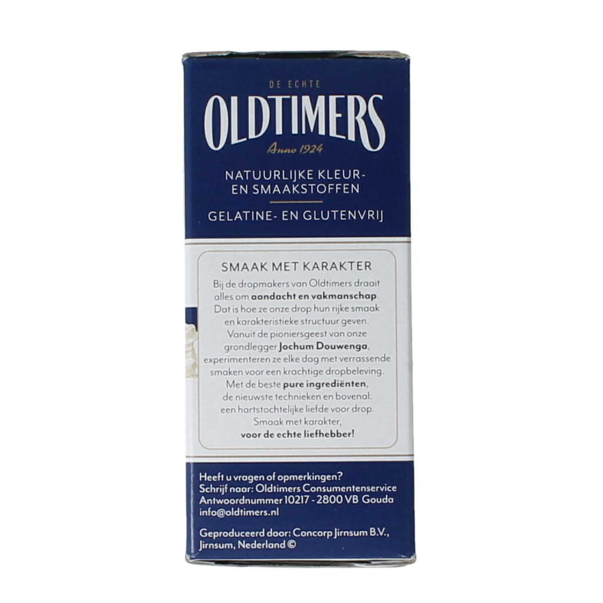 Oldtimers Hindelooper ruitjes 185.00 Gram