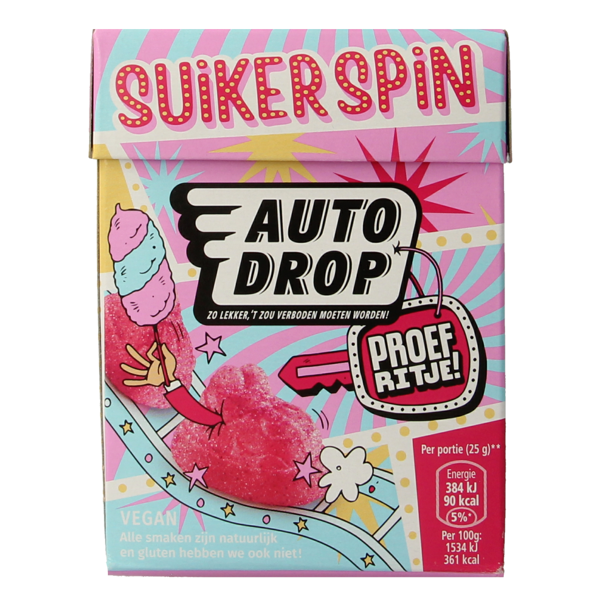 Autodrop Proefritje suikerspin 275.00 Gram