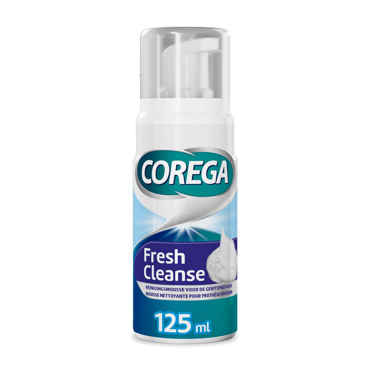 Corega Fresh cleanse mousse 125.00 Milliliter