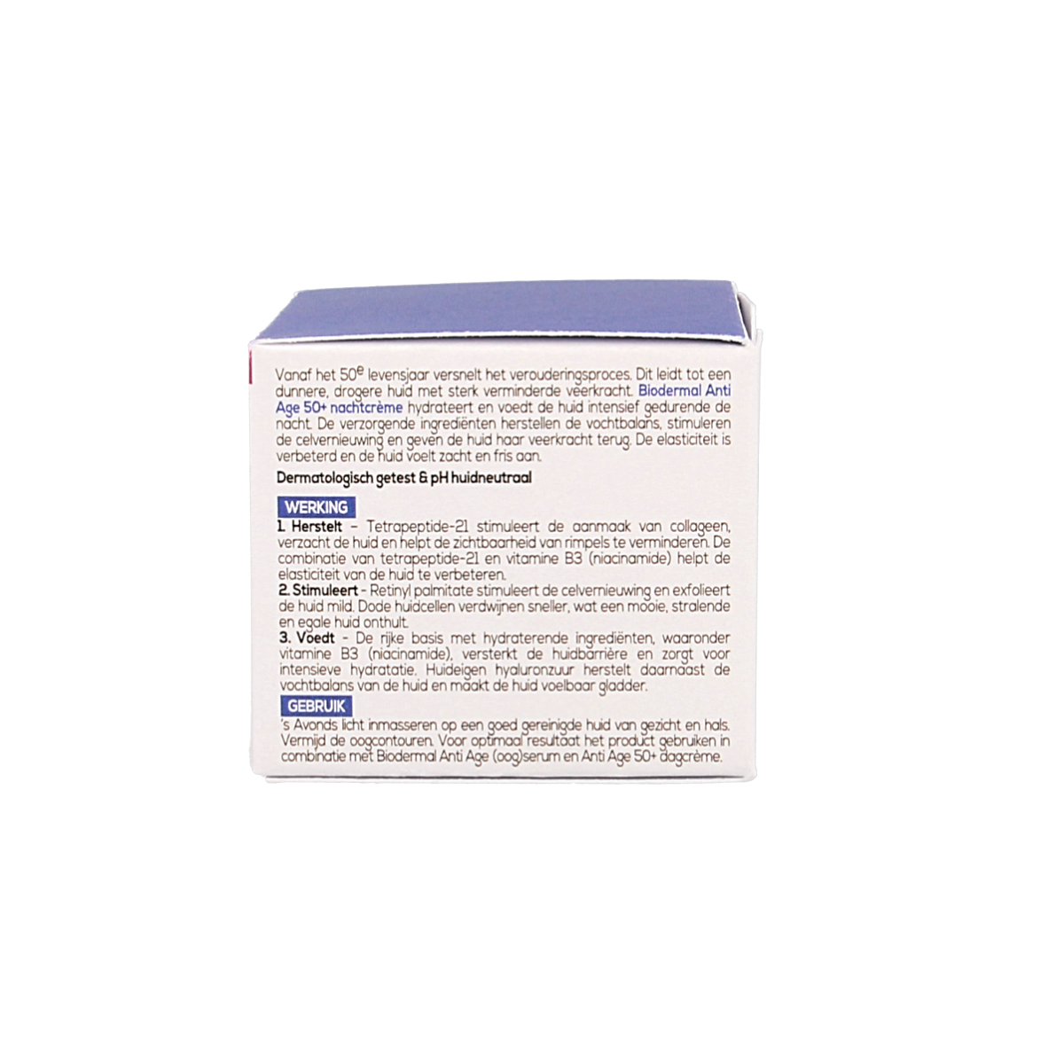 Biodermal Nachtcreme anti-age 50+ 50.00 Milliliter