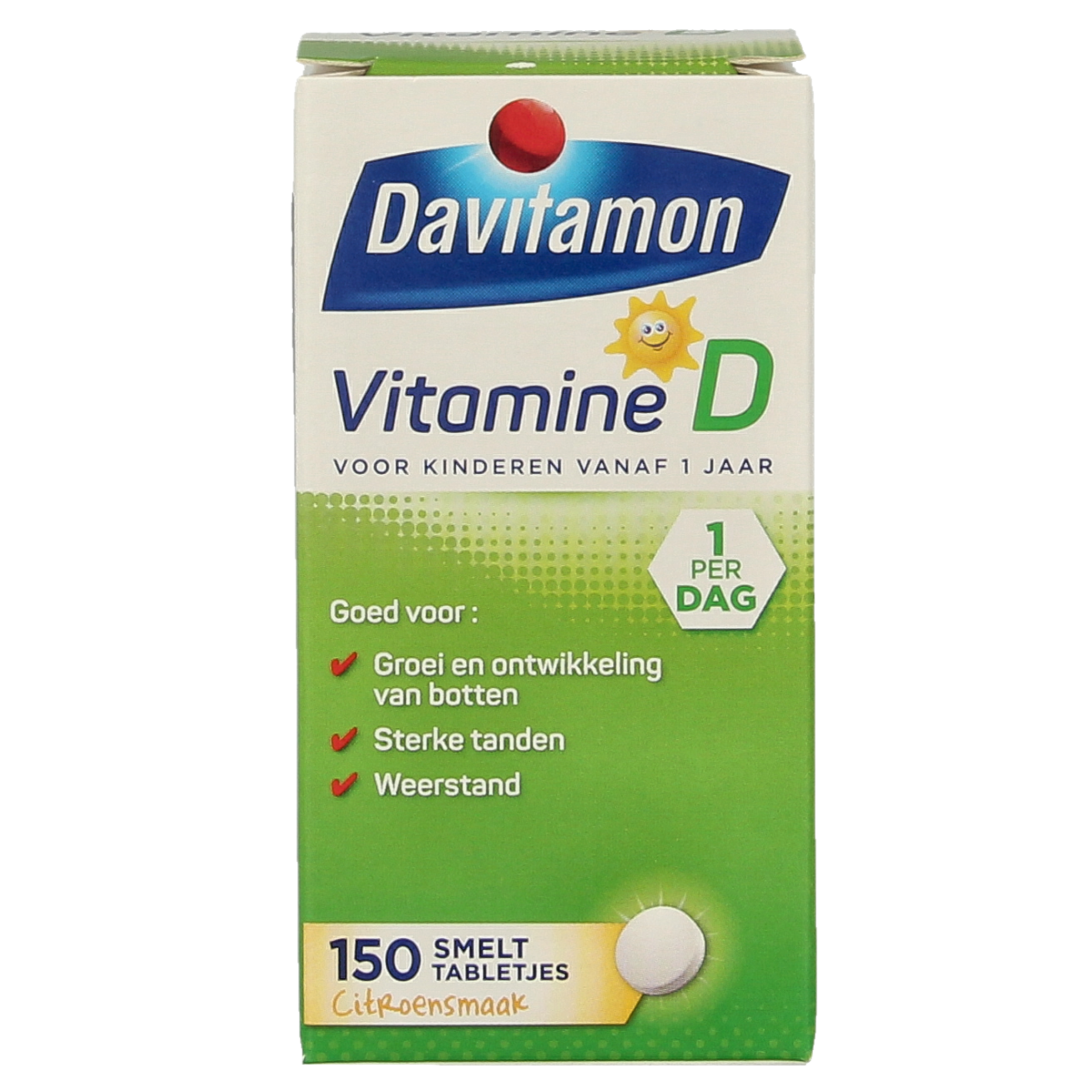 Davitamon Vitamine D kind smelttablet 150.00 Tabletten