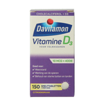 Davitamon Vitamine D volwassenen smelttablet 150.00 Tabletten