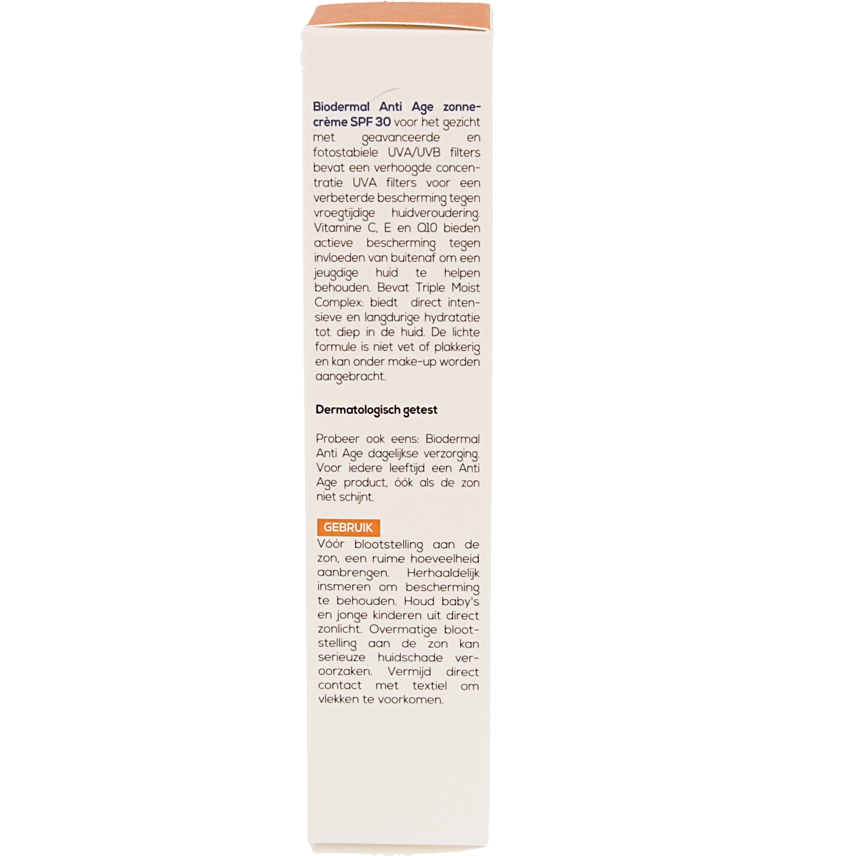 Biodermal Anti-age creme gezicht SPF30 40.00 Milliliter