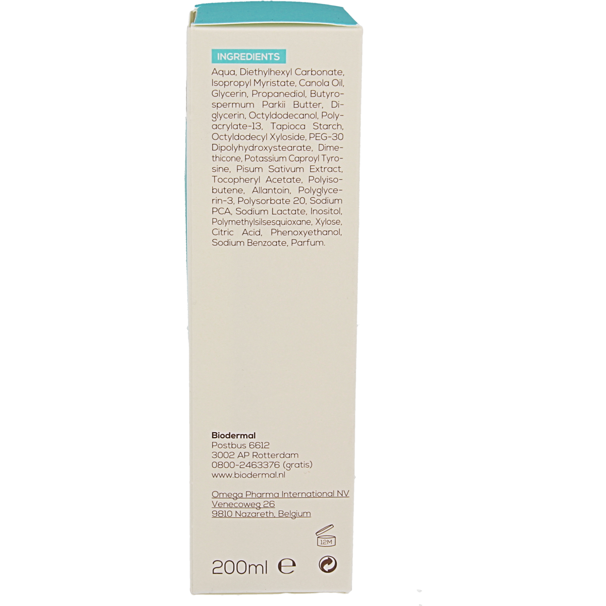 Biodermal Aftersun bruinverlengende melk 200.00 Milliliter