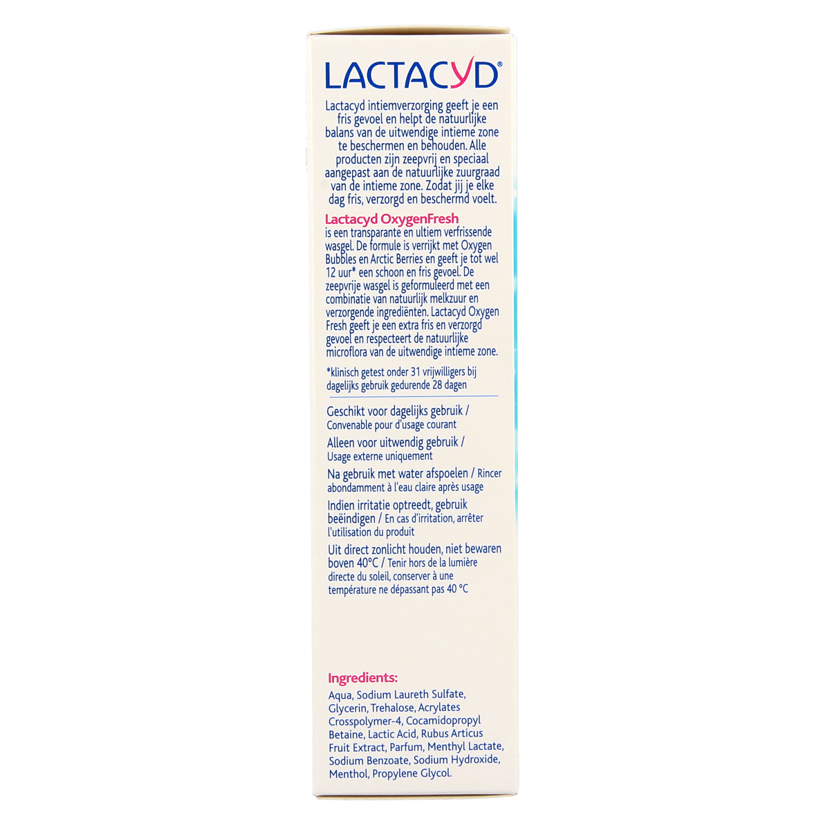 Lactacyd Oxygen fresh intiem wash 200.00 Milliliter