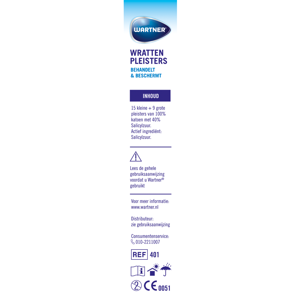 Wartner Wrattenpleister 24.00 Stuks
