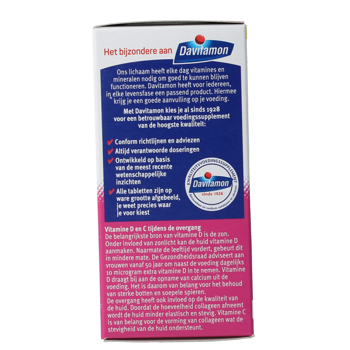Davitamon Compleet vrouw overgang 60.00 Tabletten