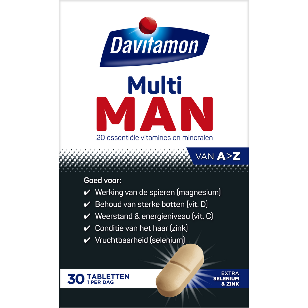 Davitamon Multi man 30.00 Tabletten