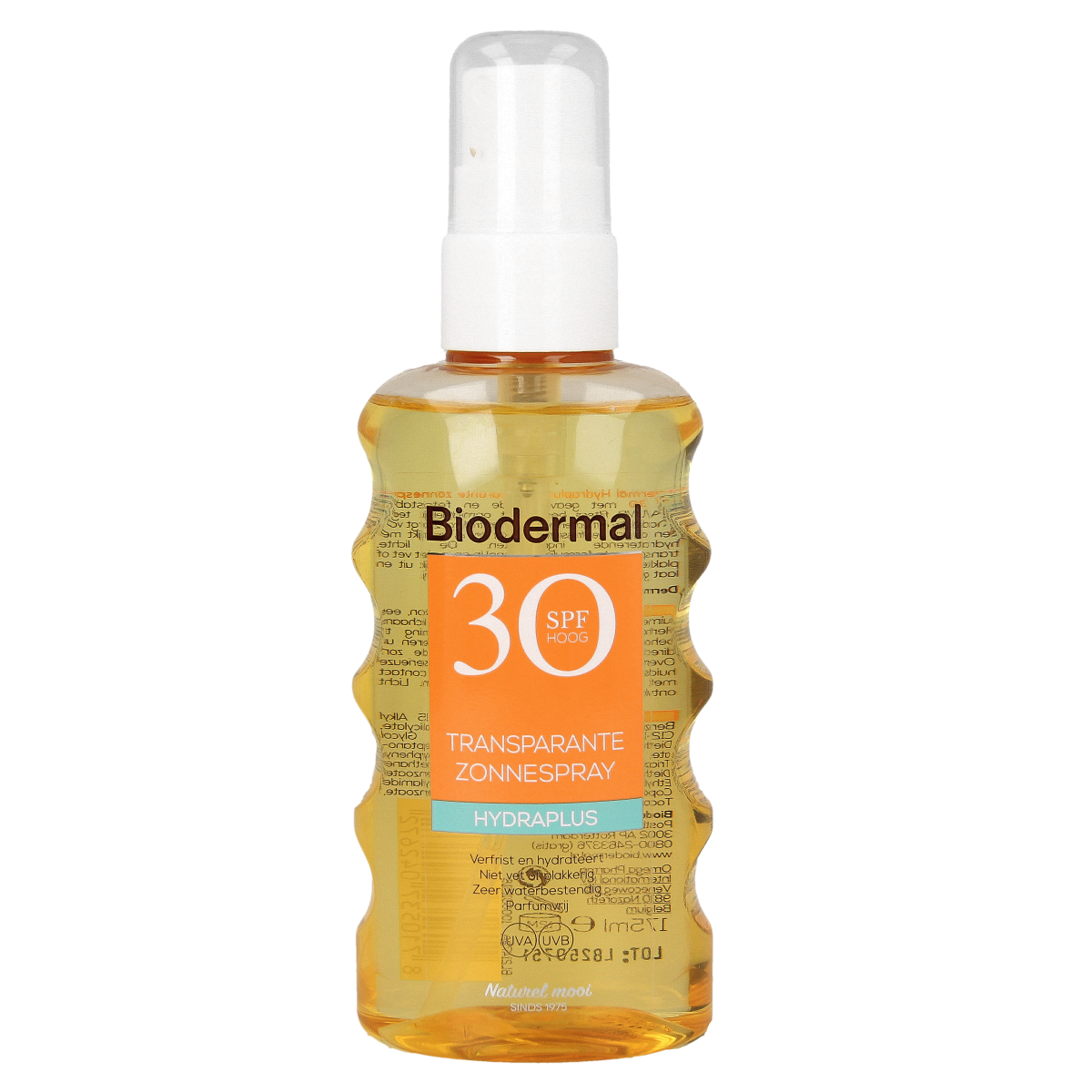 Biodermal Transparantspray hydraplus SPF30 175.00 Milliliter