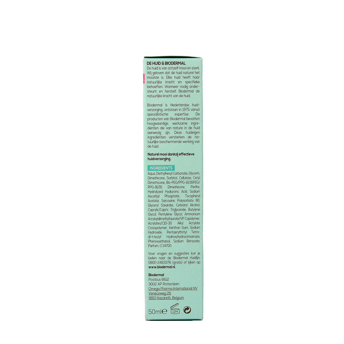 Biodermal Pure balance purifying dag gelcreme 50.00 Milliliter