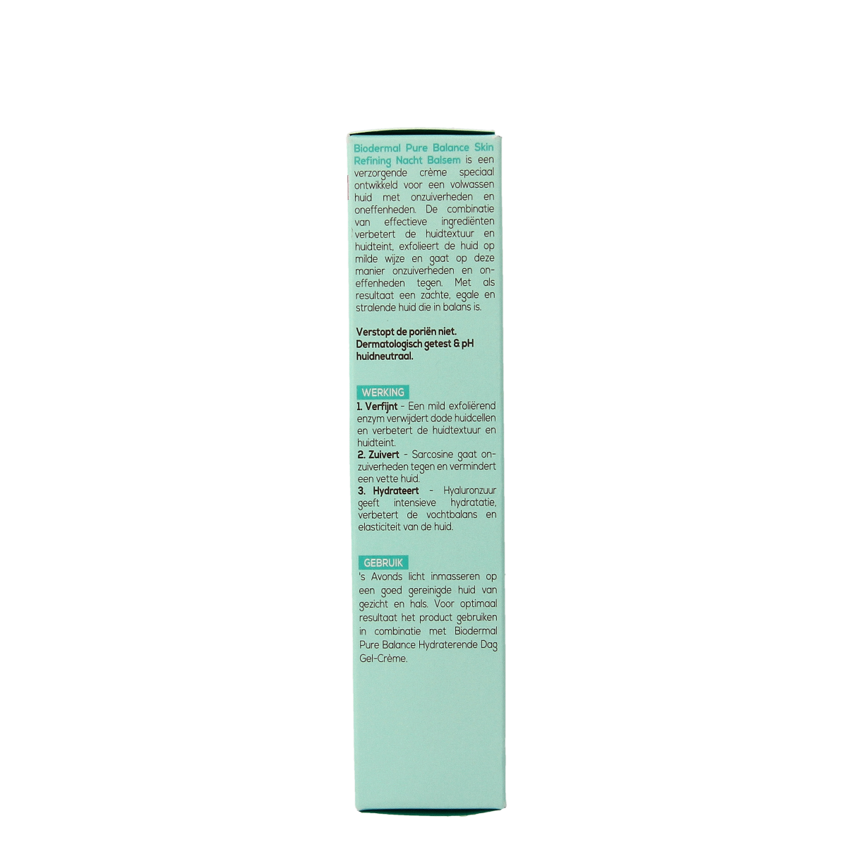 Biodermal Pure balance refining nachtbalsem 50.00 Milliliter
