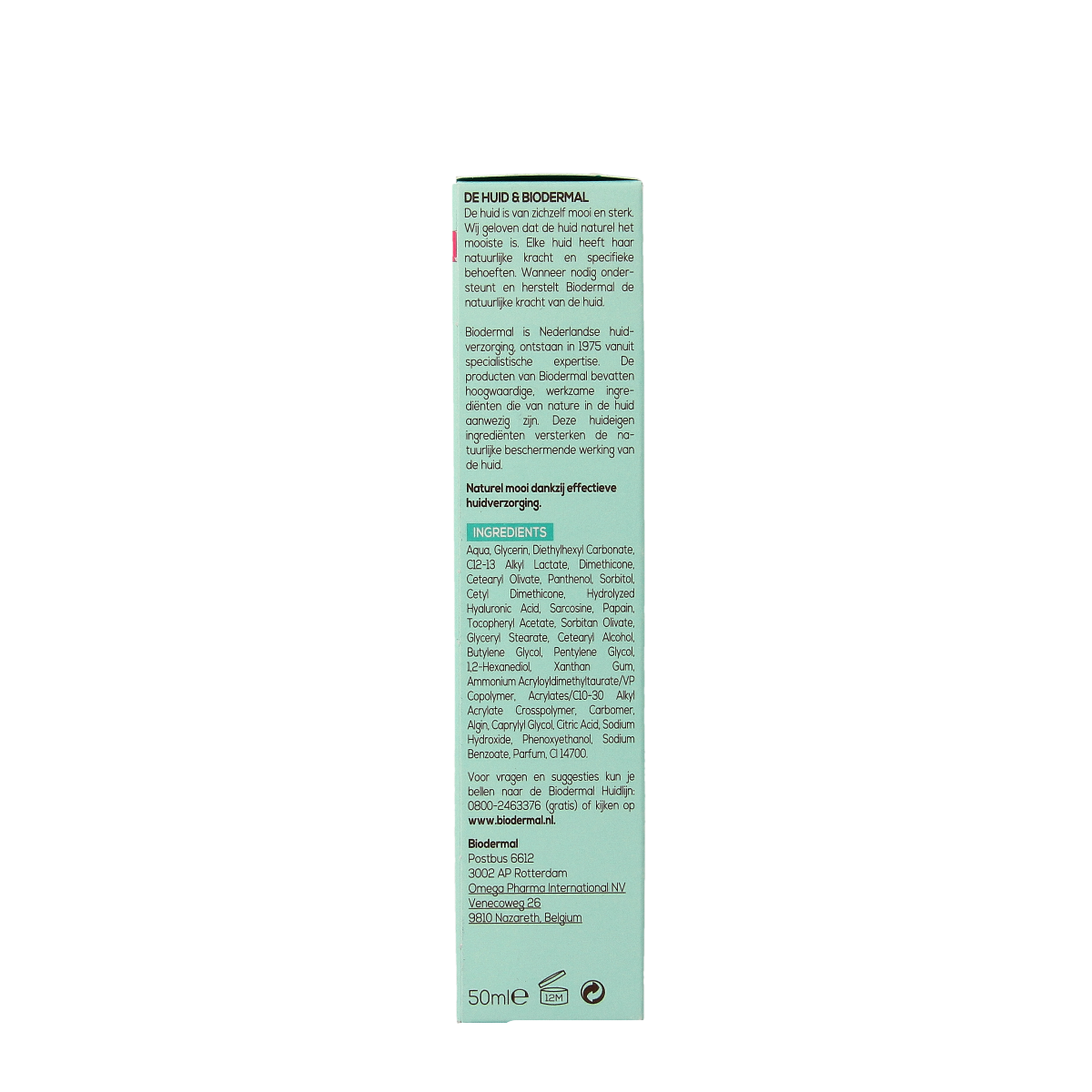 Biodermal Pure balance refining nachtbalsem 50.00 Milliliter