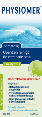 Physiomer Neusspoeling Eucalyptus 135.00 Milliliter