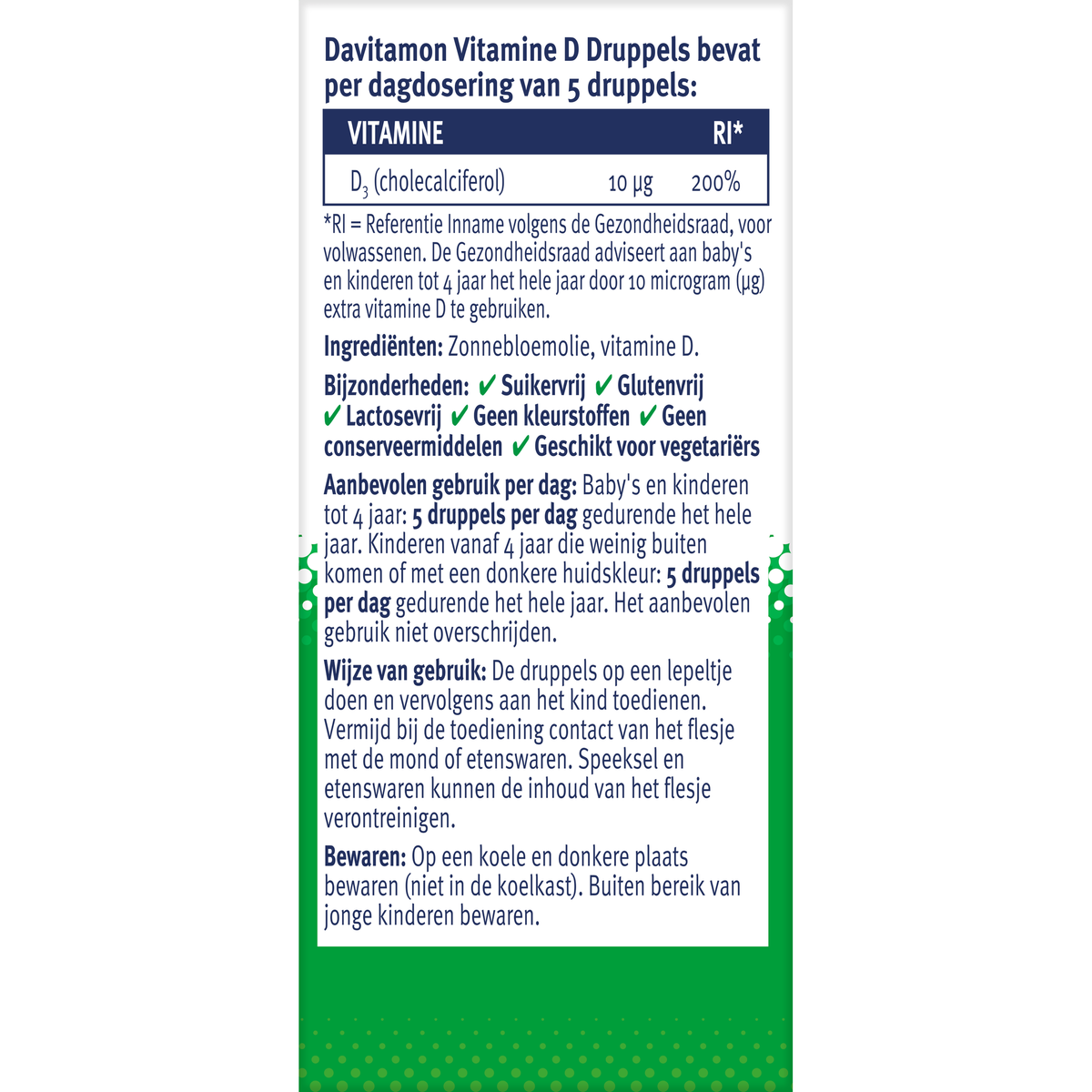 Davitamon Vitamine D druppels  25.00 Milliliter