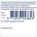 Davitamon Vitamine D druppels  25.00 Milliliter
