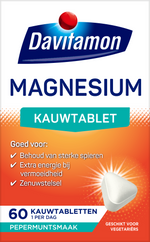 Davitamon Magnesium 60.00 Kauwtabletten