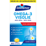 Davitamon Omega 3 visolie  60.00 Capsules