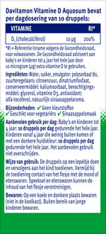 Davitamon Vitamine D aquosum 25.00 Milliliter