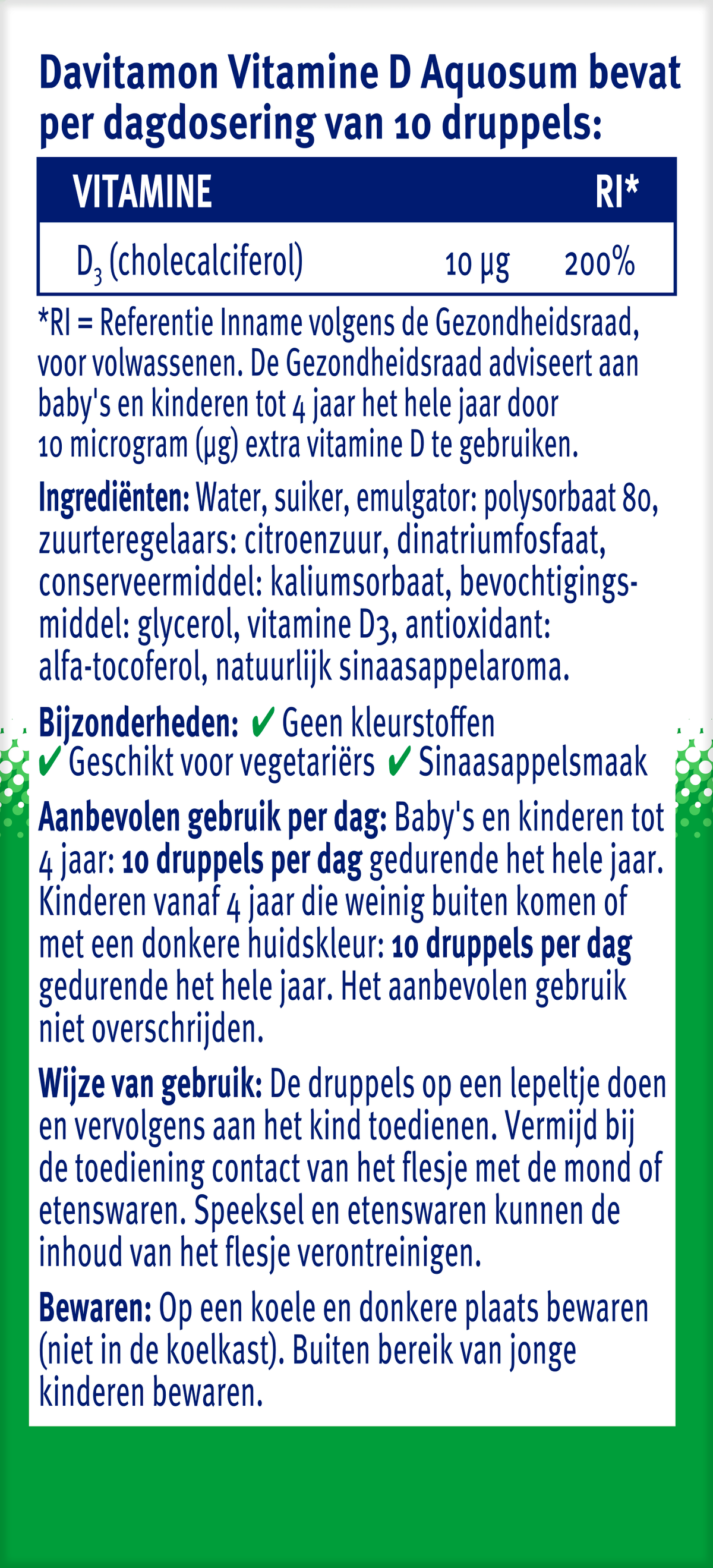 Davitamon Vitamine D aquosum 25.00 Milliliter