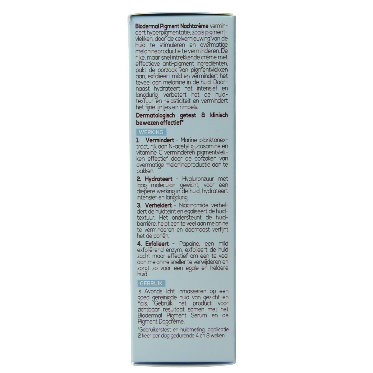 Biodermal Nachtcreme anti pigment 50.00 Milliliter
