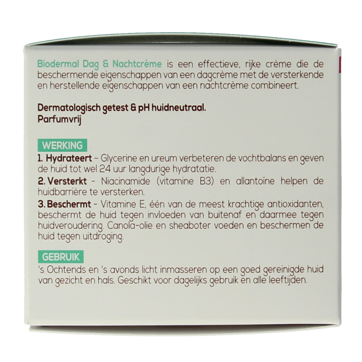 Biodermal Dag- en nachtcreme 50.00 Milliliter