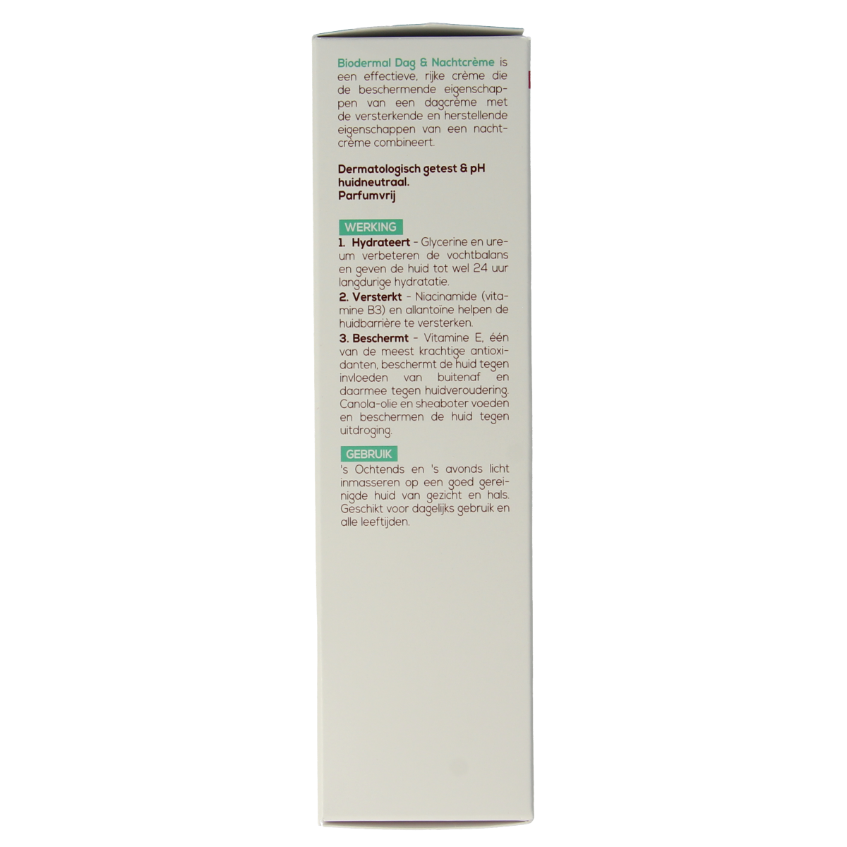 Biodermal Dag- en nachtcreme 100.00 Milliliter