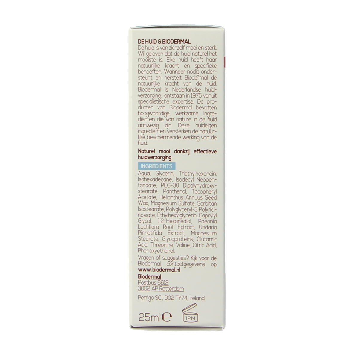 Biodermal Litteken creme 25.00 Milliliter
